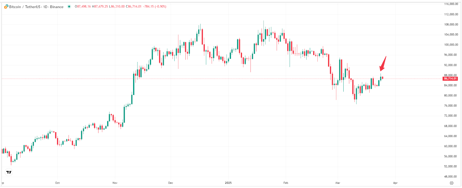 Bitcoin Price Chart