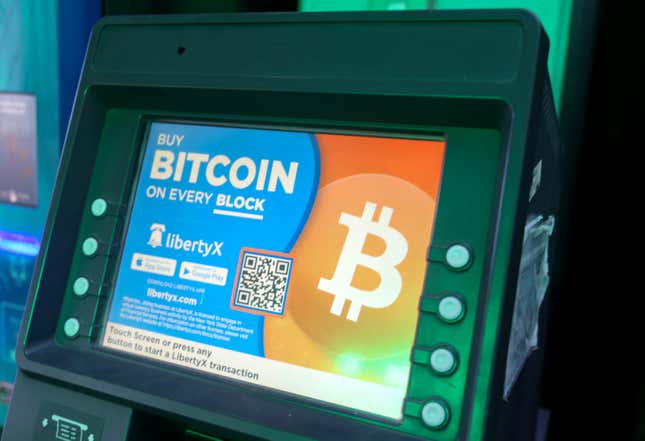 Image for article titled Bitcoin rises back above $90,000 as investors flee volatile stocks and a falling dollar